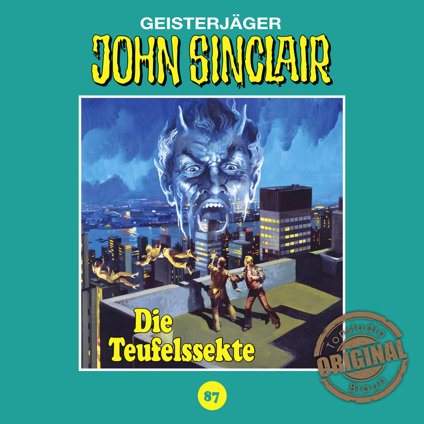 Обложка книги «John Sinclair, Tonstudio Braun, Folge 87: Die Teufelssekte (Ungekürzt)»