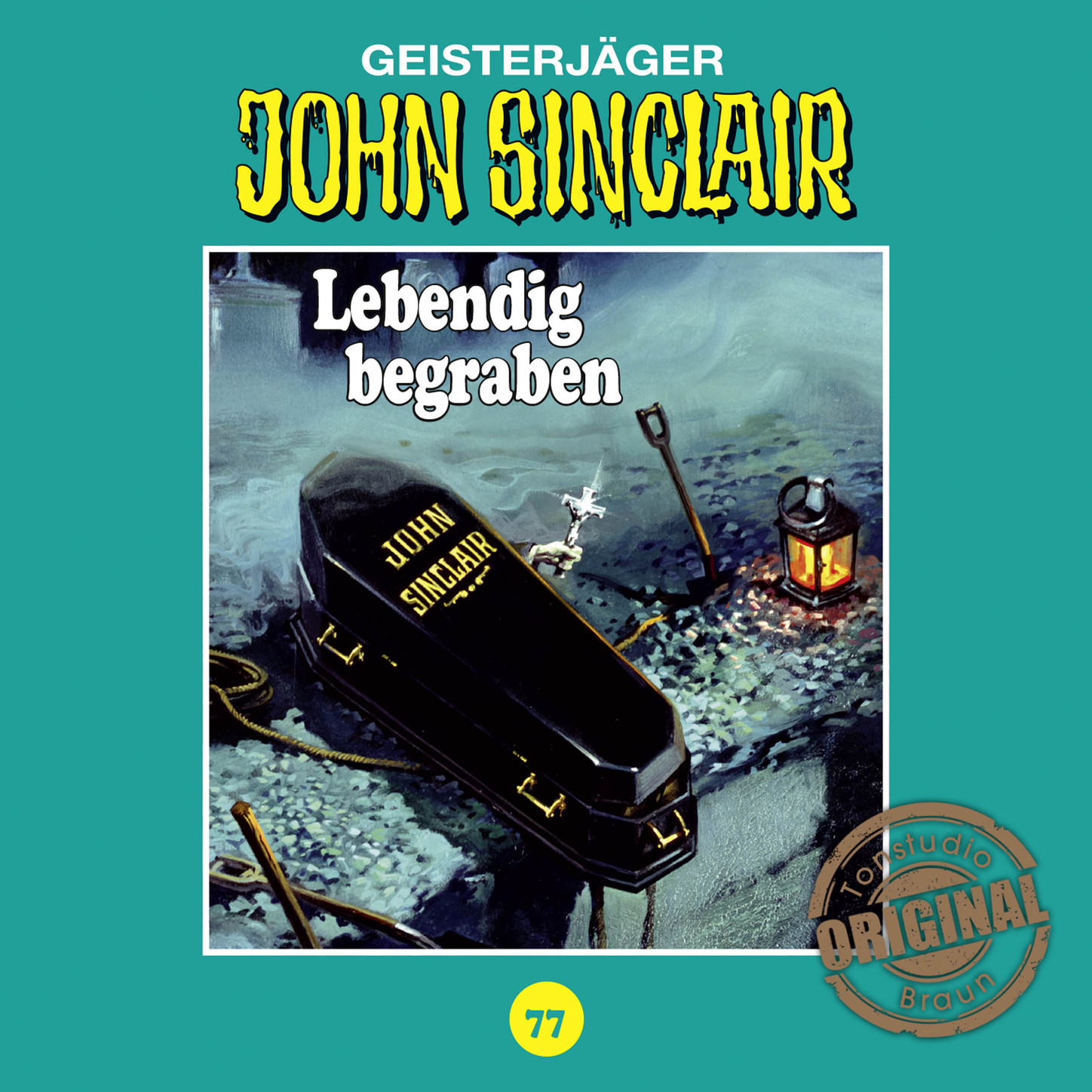 Обложка книги «John Sinclair, Tonstudio Braun, Folge 77: Lebendig begraben. Teil 2 von 2 (Ungekürzt)»