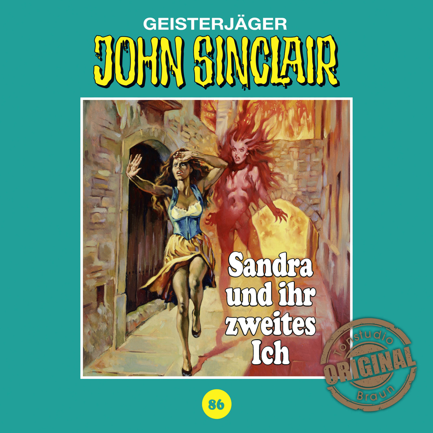 Обложка книги «John Sinclair, Tonstudio Braun, Folge 86: Sandra und ihr zweites Ich (Ungekürzt)»