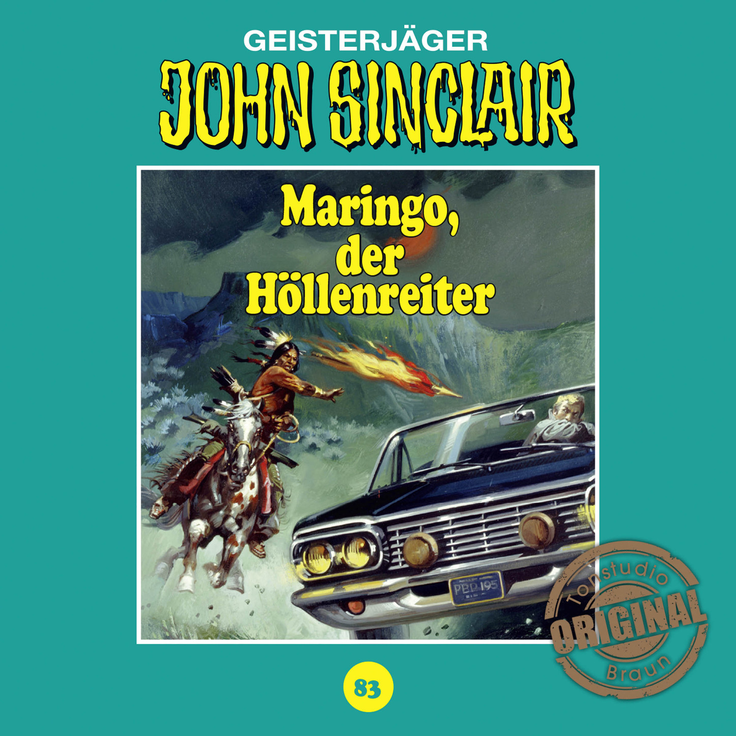 Обложка книги «John Sinclair, Tonstudio Braun, Folge 83: Maringo, der Höllenreiter (Ungekürzt)»