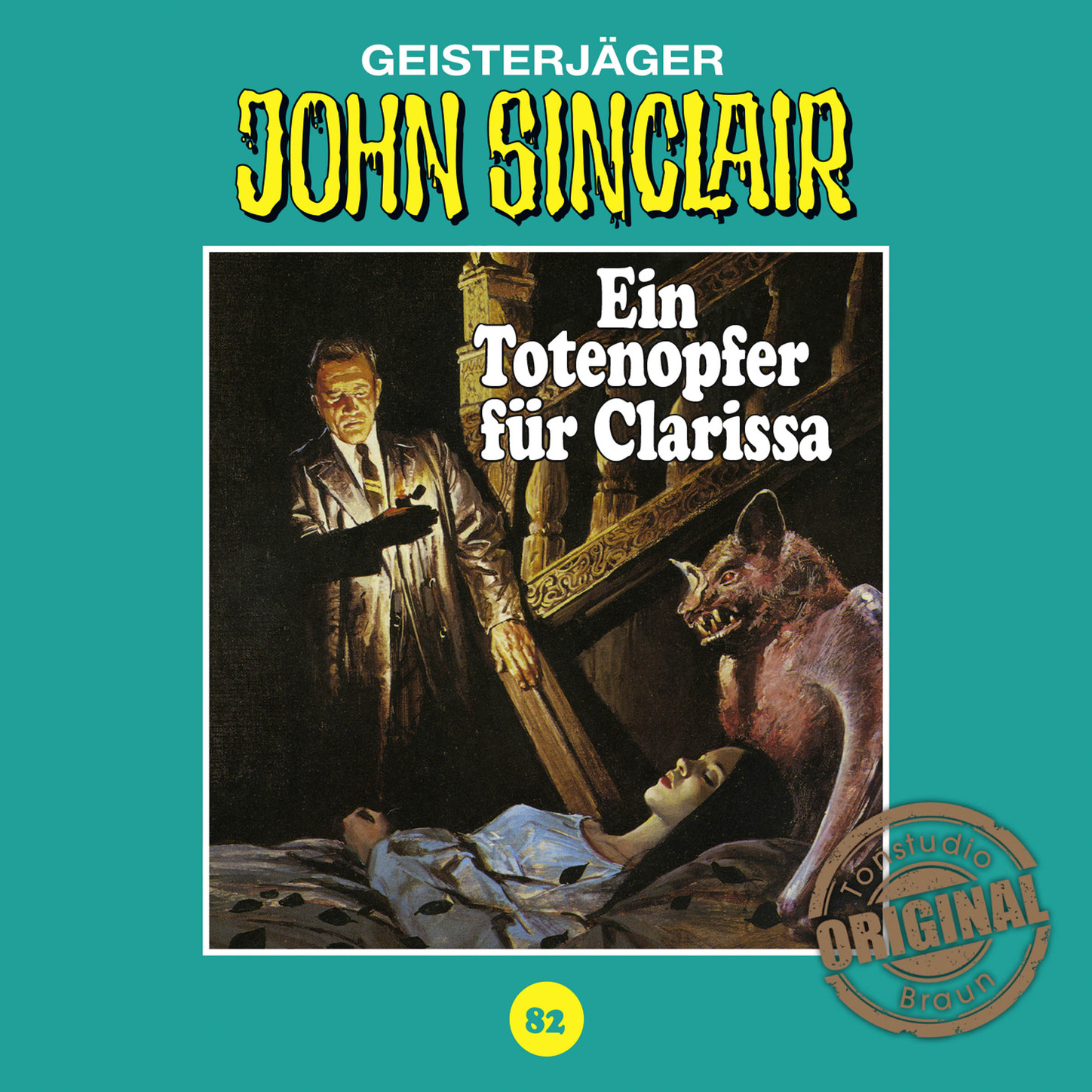 Обложка книги «John Sinclair, Tonstudio Braun, Folge 82: Ein Totenopfer für Clarissa (Ungekürzt)»