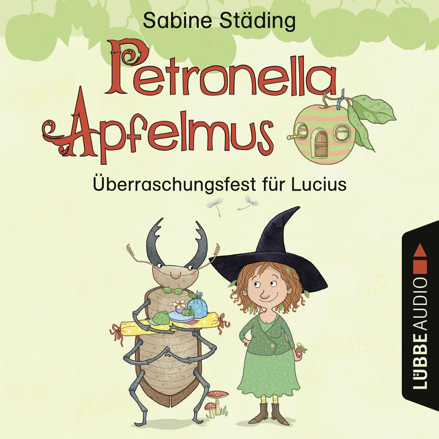 Обложка книги «Petronella Apfelmus - Überraschungsfest für Lucius (Hörspiel)»