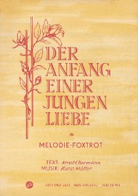 Обложка книги «Der Anfang einer jungen Liebe»