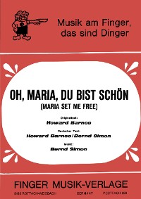 Обложка книги «Oh, Maria, du bist schön»