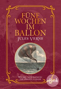 Обложка книги «Fünf Wochen im Ballon»