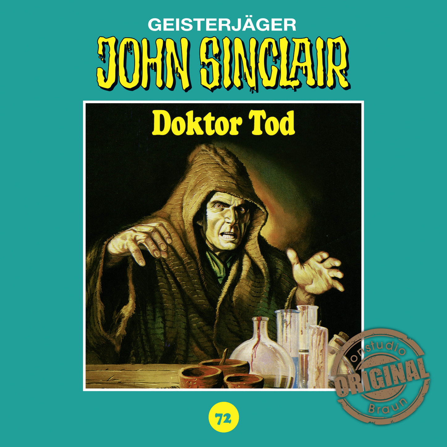 Обложка книги «John Sinclair, Tonstudio Braun, Folge 72: Doktor Tod»