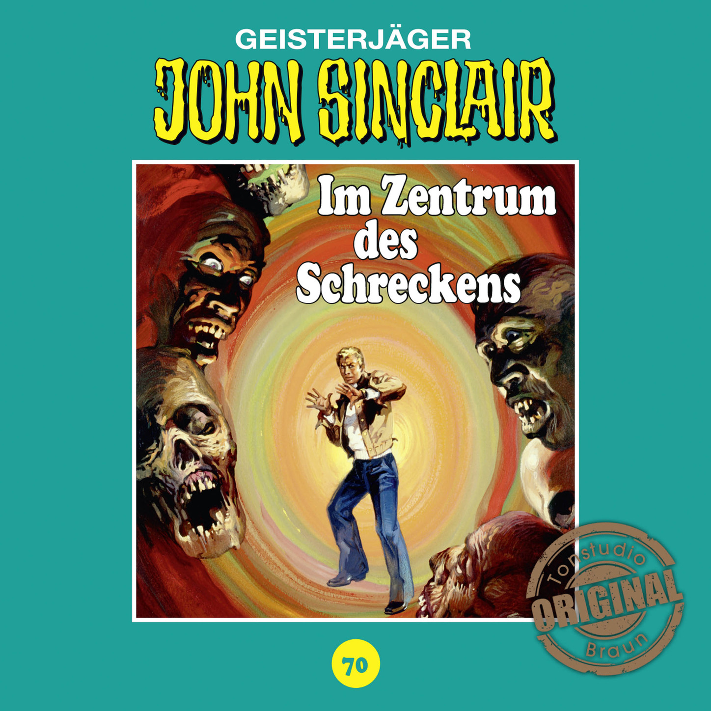 Обложка книги «John Sinclair, Tonstudio Braun, Folge 70: Im Zentrum des Schreckens. Teil 2 von 3 (Gekürzt)»