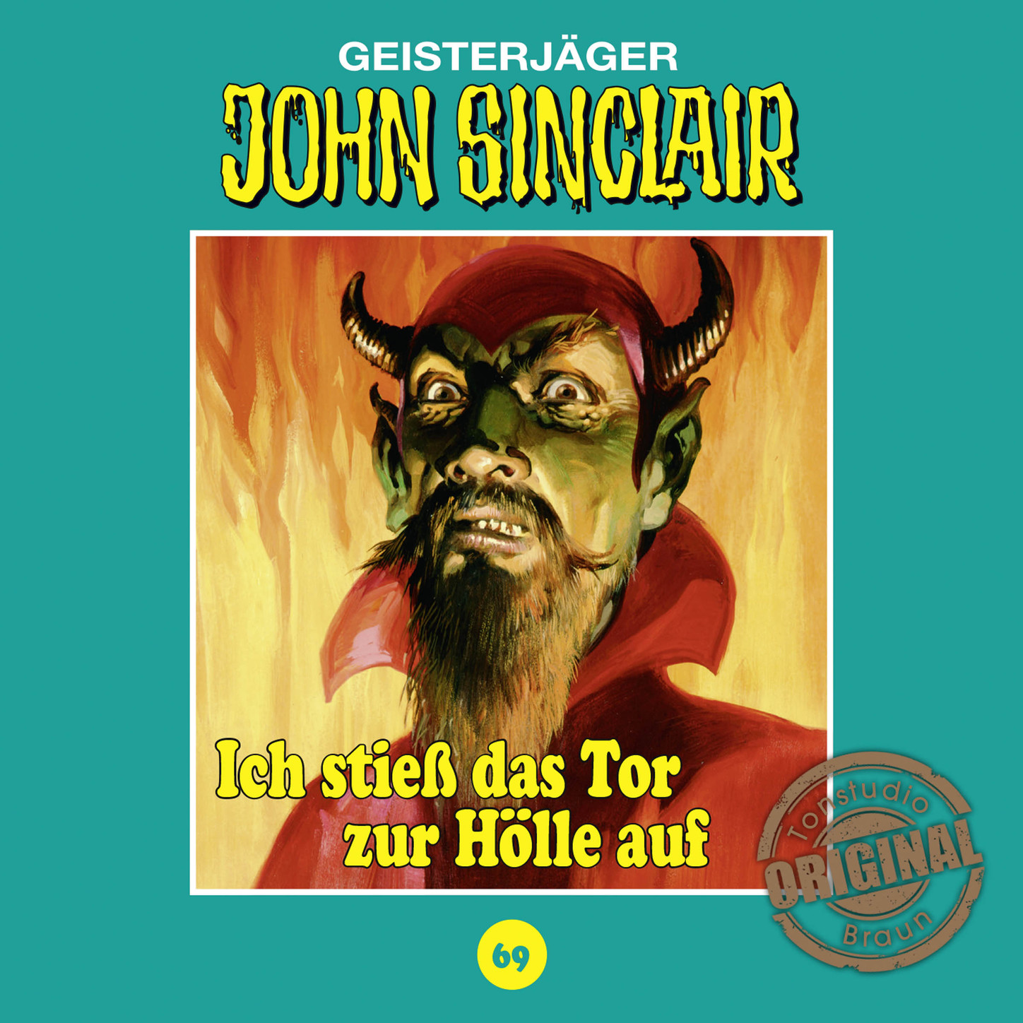 Обложка книги «John Sinclair, Tonstudio Braun, Folge 69: Ich stieß das Tor zur Hölle auf. Teil 1 von 3 (Gekürzt)»