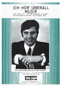 Обложка книги «Ich hör' überall Musik»