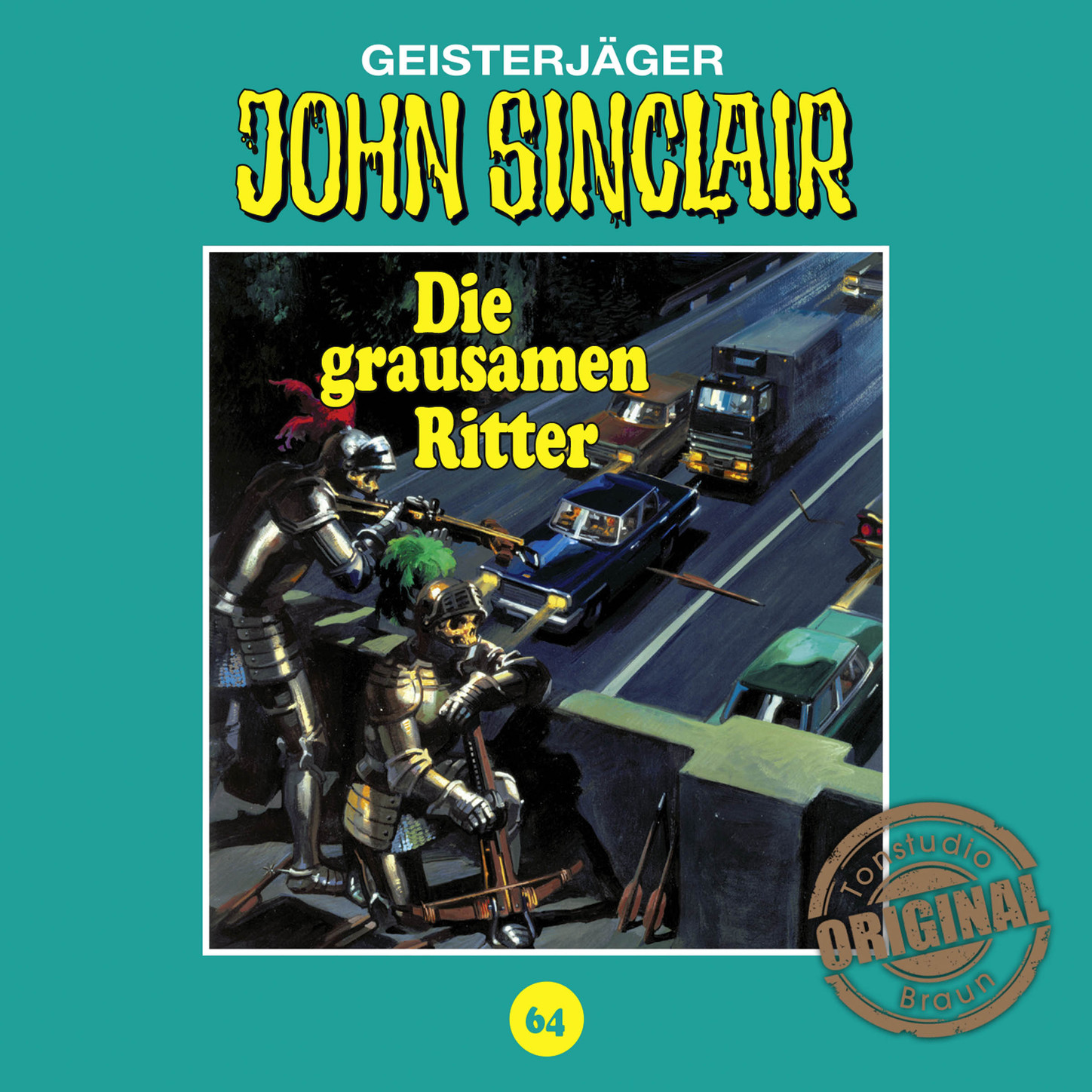 Обложка книги «John Sinclair, Tonstudio Braun, Folge 64: Die grausamen Ritter. Teil 1 von 2»