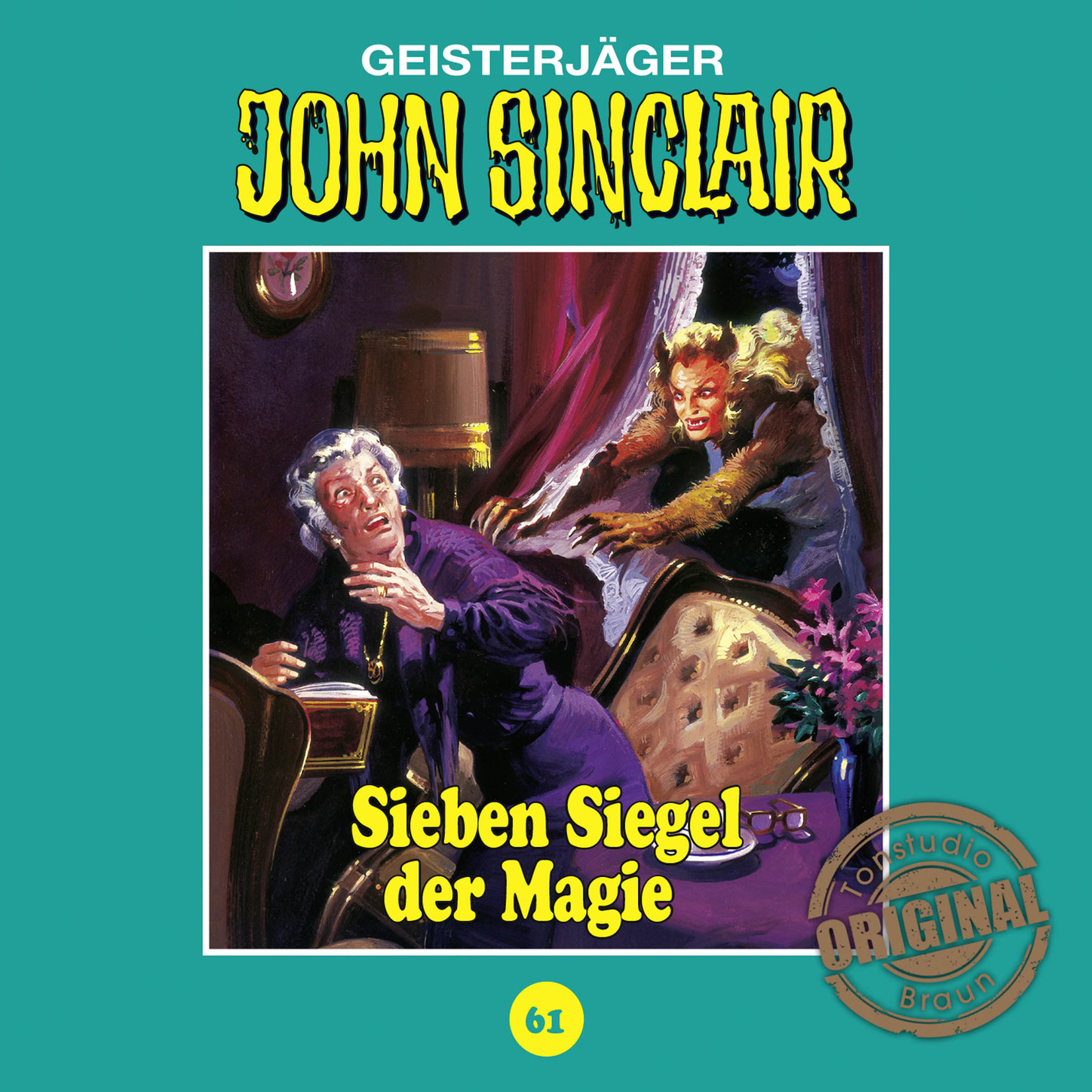 Обложка книги «John Sinclair, Tonstudio Braun, Folge 61: Sieben Siegel der Magie. Teil 1 von 3»