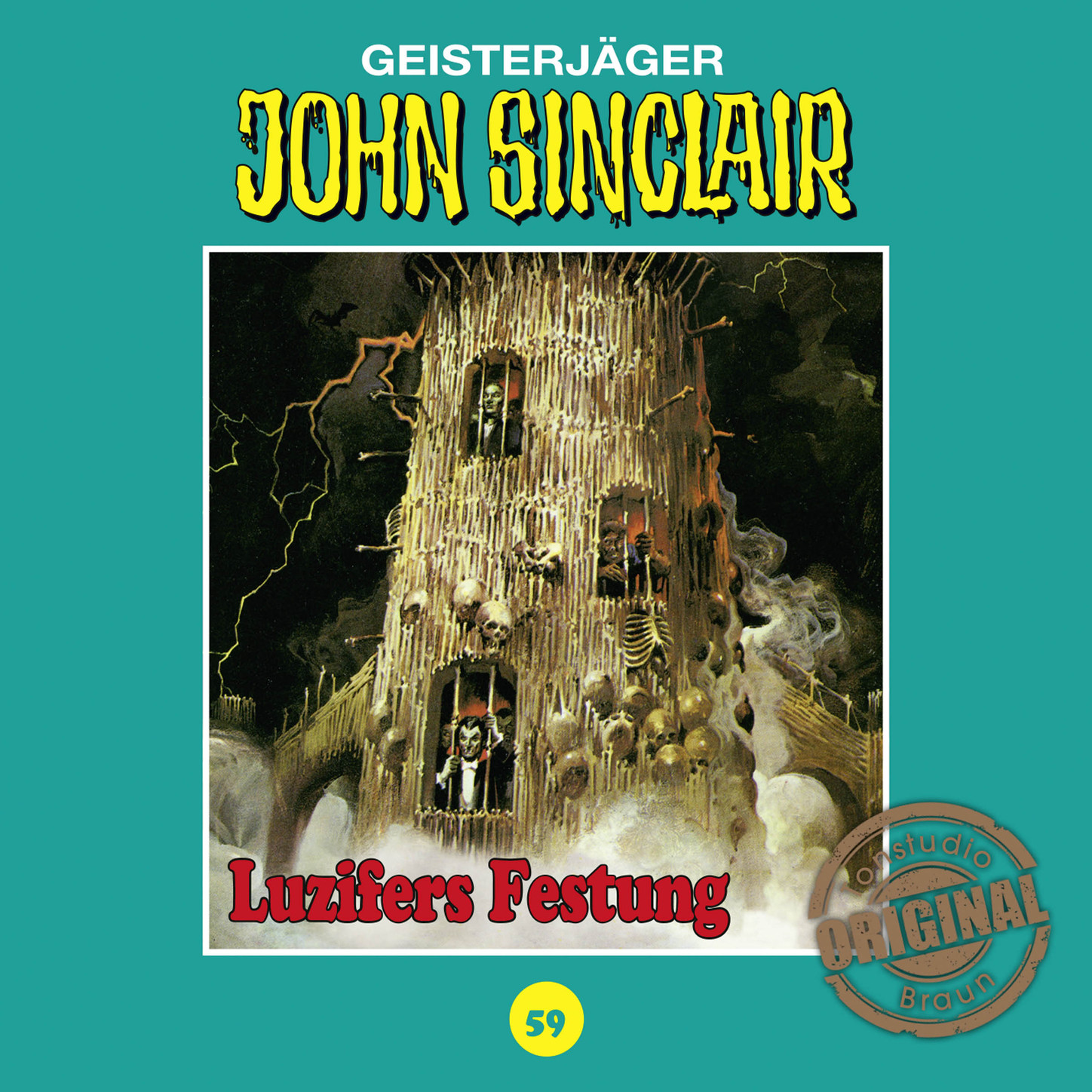 Обложка книги «John Sinclair, Tonstudio Braun, Folge 59: Luzifers Festung»