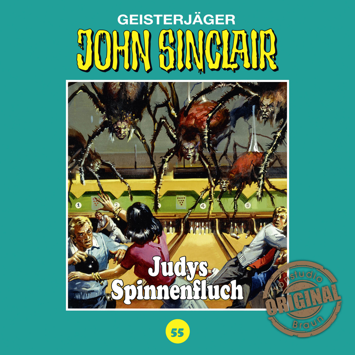 Обложка книги «John Sinclair, Tonstudio Braun, Folge 55: Judys Spinnenfluch»