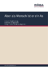 Обложка книги «Aber als Mensch ist er ein As»