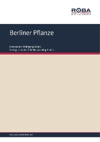 Обложка книги «Berliner Pflanze»