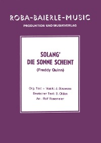 Обложка книги «Solang' die Sonne scheint»
