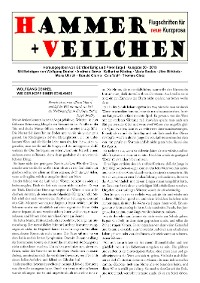 Обложка книги «Hammer + Veilchen Nr. 20»