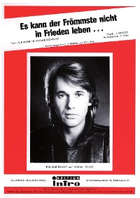 Обложка книги «Es kann der Frömmste nicht in Frieden leben»