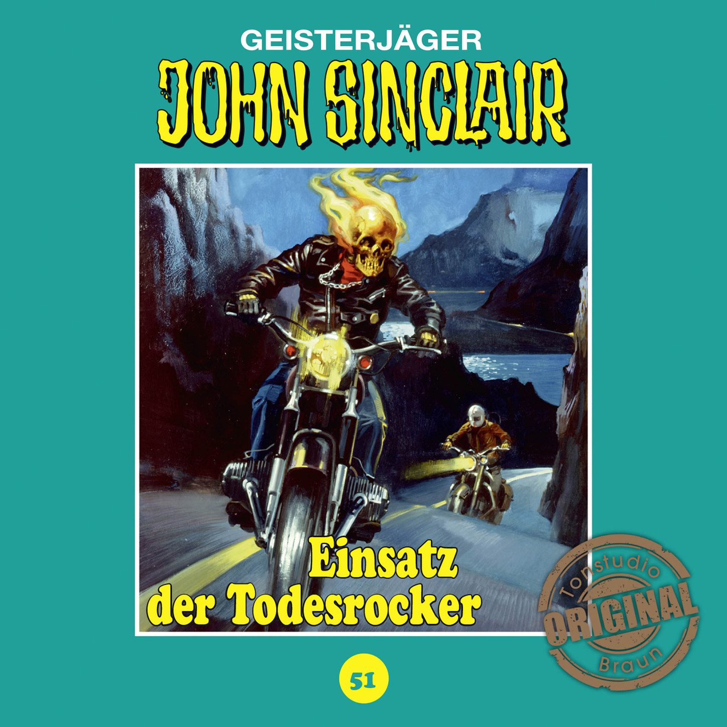 Обложка книги «John Sinclair, Tonstudio Braun, Folge 51: Einsatz der Todesrocker»