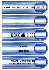 Обложка книги «Denk an Liebe»