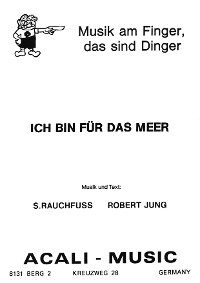 Обложка книги «Ich bin für das Meer»