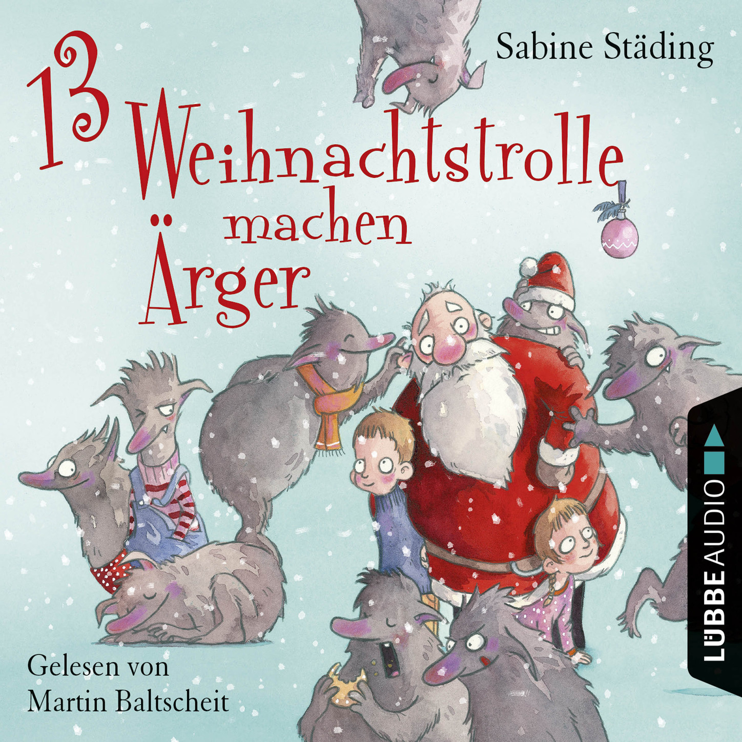 Обложка книги «13 Weihnachtstrolle machen Ärger»