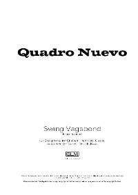 Обложка книги «Swing Vagabond»