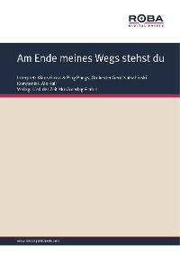 Обложка книги «Am Ende meines Wegs stehst du»