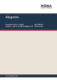 Обложка книги «Allegretto»