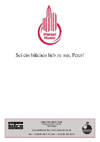 Обложка книги «Sei ein bisschen lieb zu mir, Peter»
