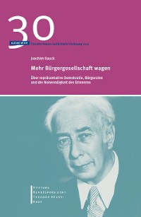 Обложка книги «Mehr Bürgergesellschaft wagen»