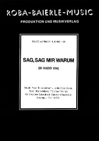 Обложка книги «Sag, sag mir warum»