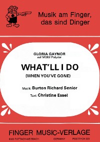 Обложка книги «What'll I DO»