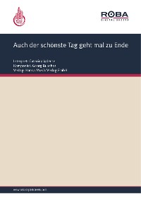 Обложка книги «Auch der schönste Tag geht mal zu Ende»