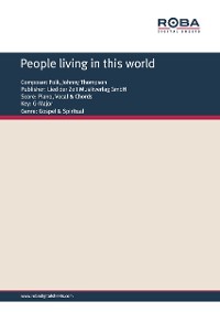 Обложка книги «People living in this world»