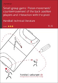 Обложка книги «Small group game: Piston movement/countermovement of the back position players and interaction with the pivot (TU 6)»