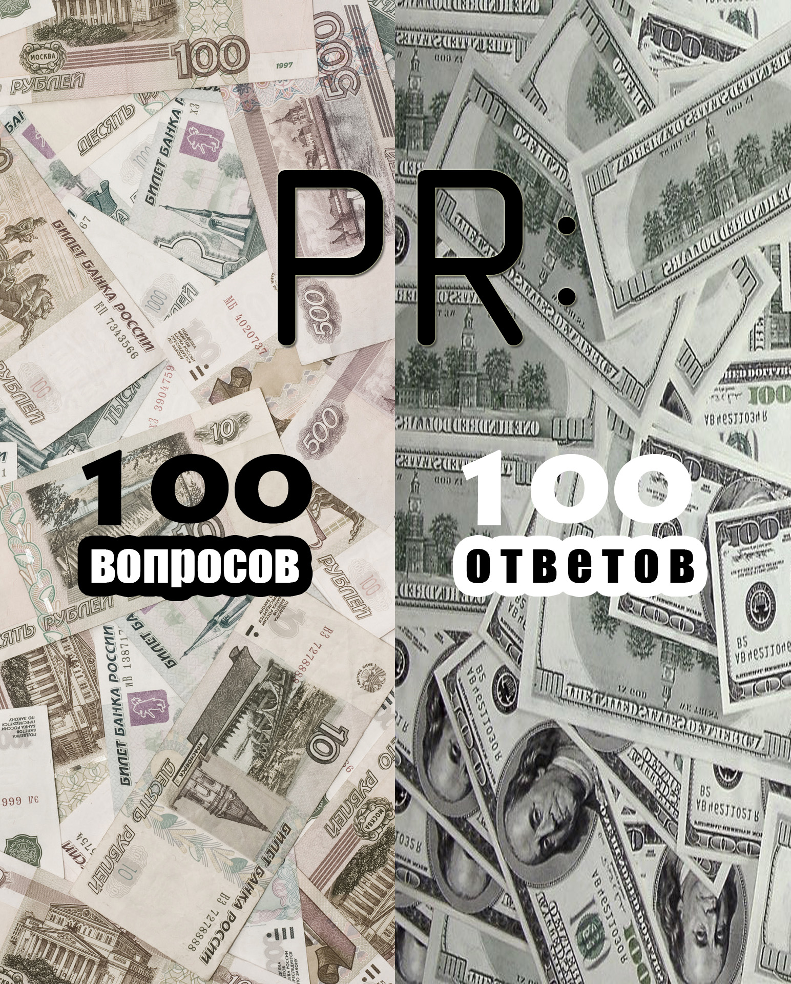 Обложка книги «PR: 100 вопросов – 100 ответов»