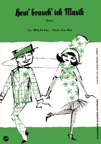 Обложка книги «Heut' brauch' ich Musik»