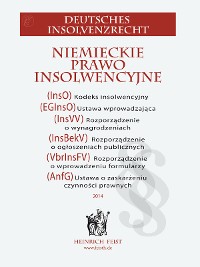 Обложка книги «NIEMIECKIE PRAWO INSOLWENCYJNE»