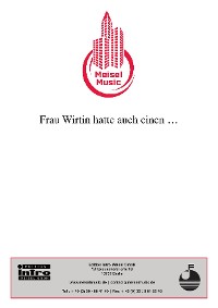 Обложка книги «Frau Wirtin hatte auch…»