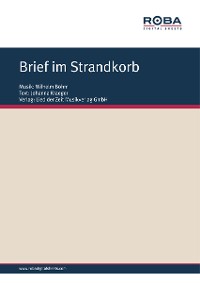 Обложка книги «Brief im Strandkorb»