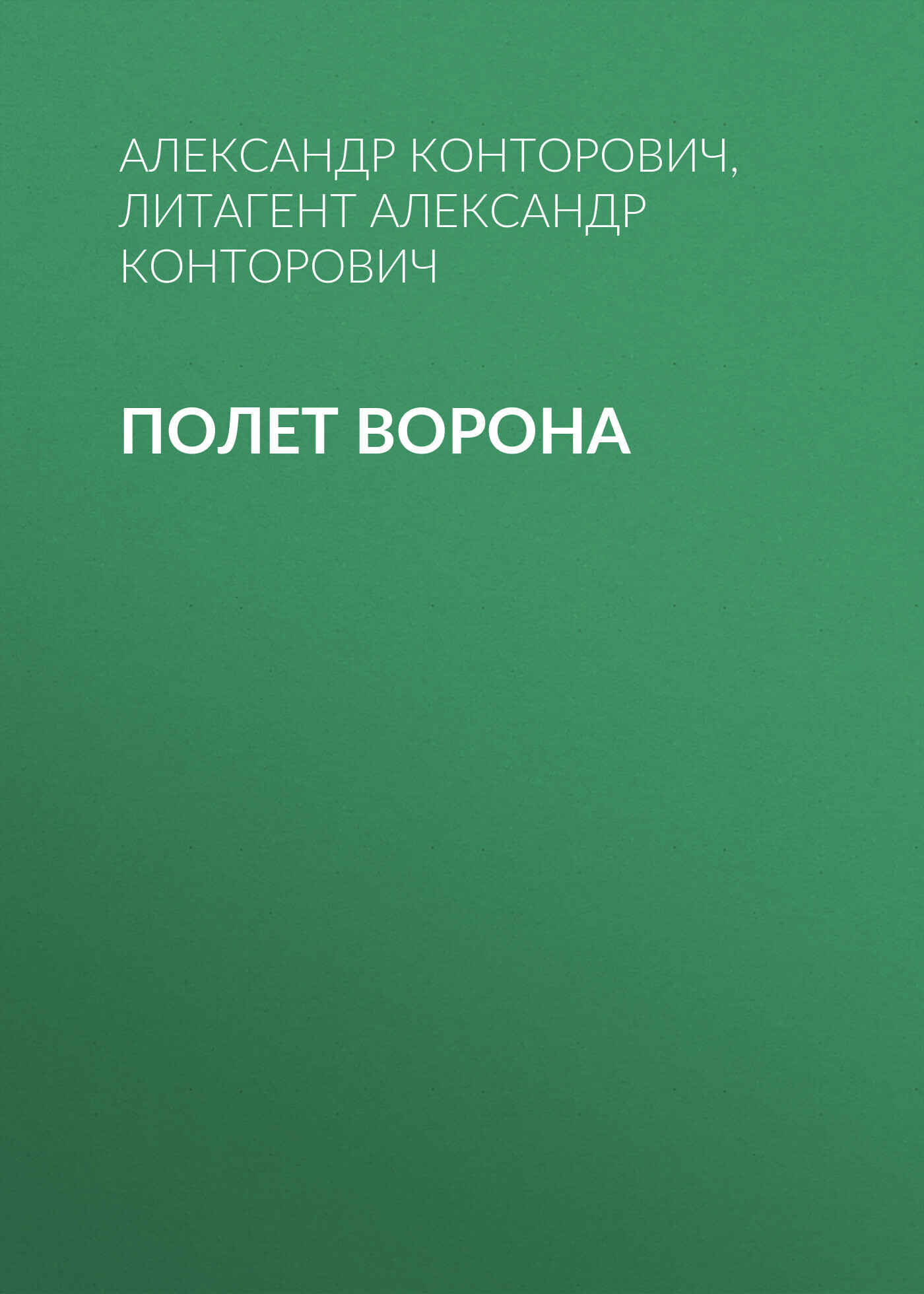 Обложка книги «Полет ворона»
