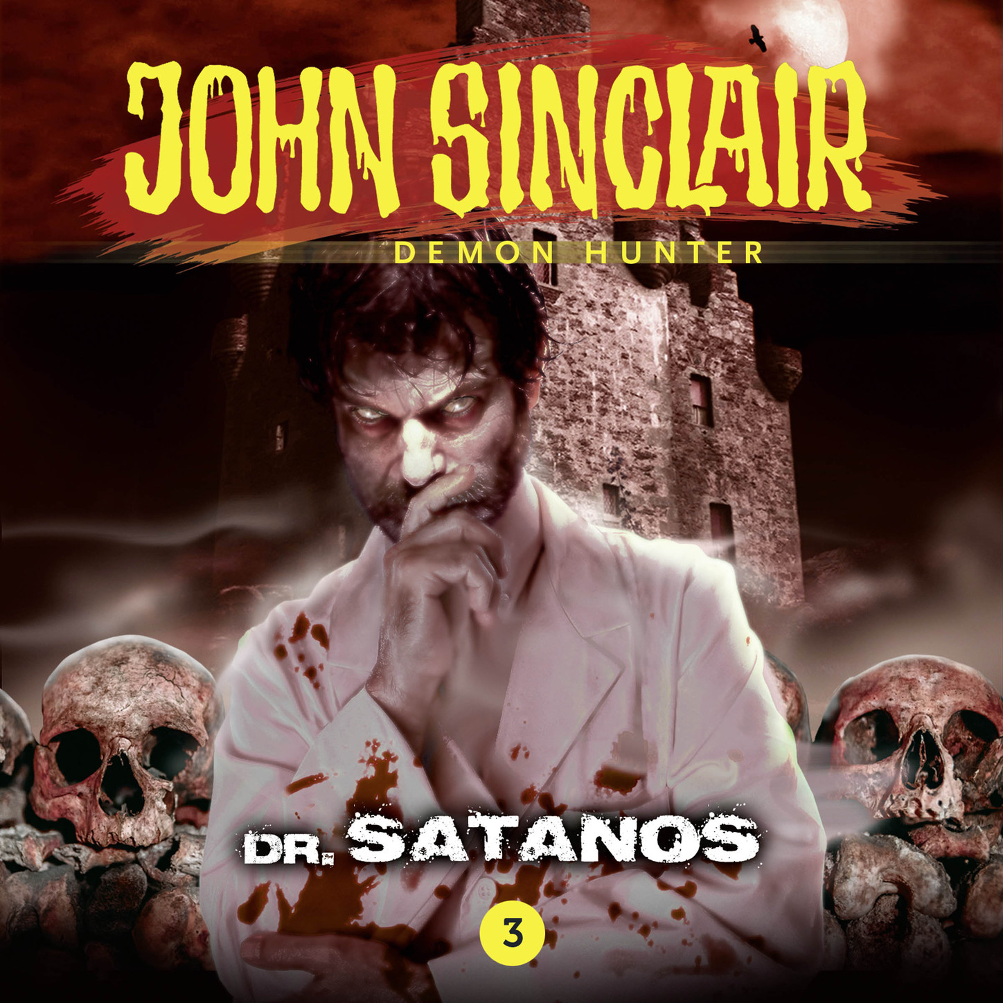Обложка книги «John Sinclair Demon Hunter, Episode 3: Dr. Satanos»