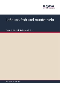 Обложка книги «Laßt uns froh und munter sein»