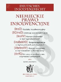 Обложка книги «Deutsches Insolvenzrecht deutsch-polnisch»