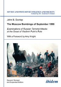 Обложка книги «The Moscow Bombings of September 1999»