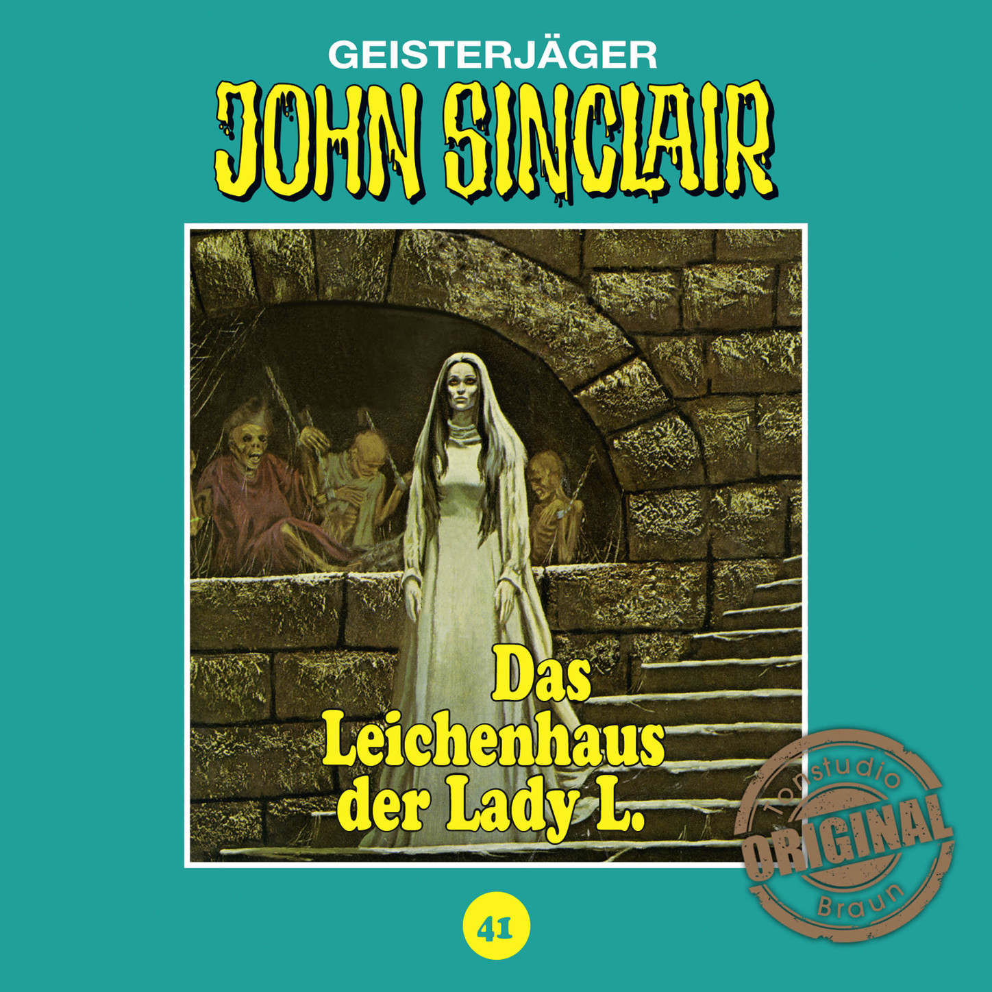 Обложка книги «John Sinclair, Tonstudio Braun, Folge 41: Das Leichenhaus der Lady L.»