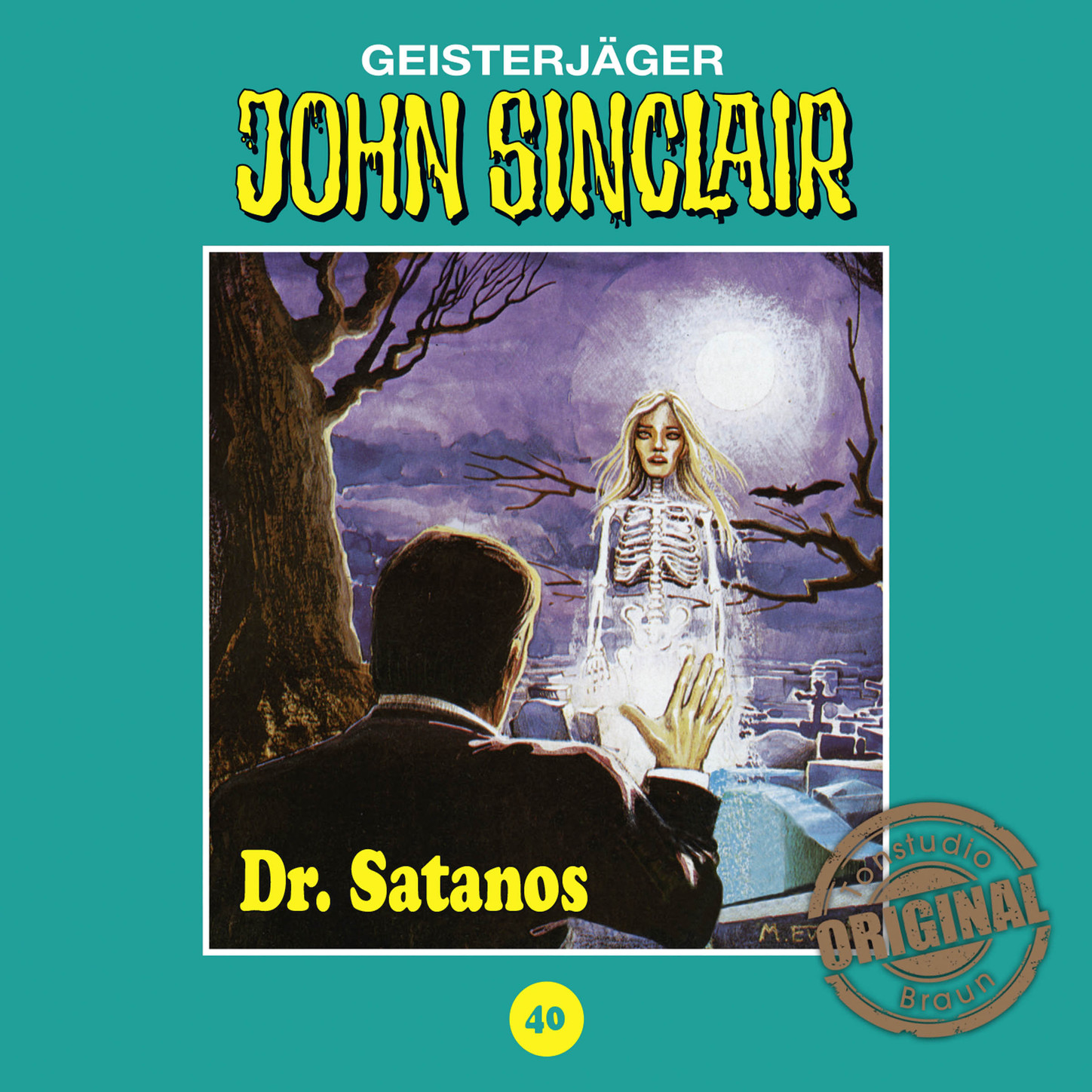 Обложка книги «John Sinclair, Tonstudio Braun, Folge 40: Dr. Satanos»