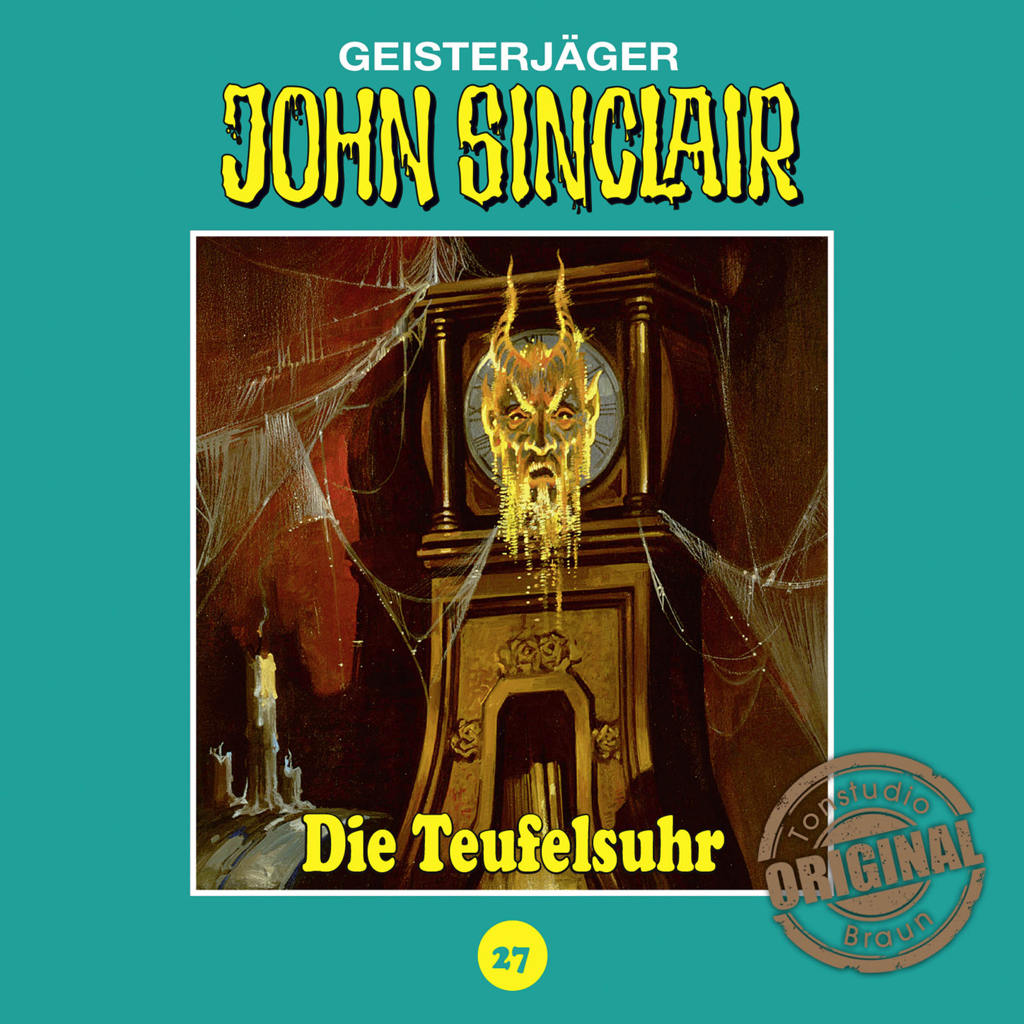 Обложка книги «John Sinclair, Tonstudio Braun, Folge 27: Die Teufelsuhr»