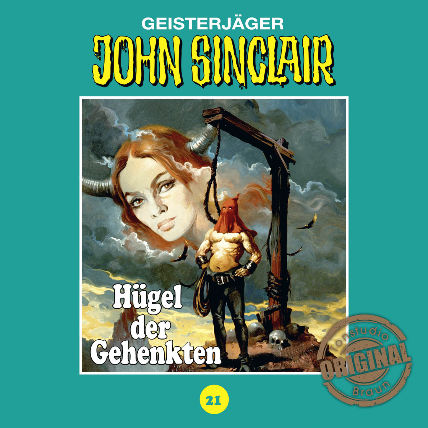 Обложка книги «John Sinclair, Tonstudio Braun, Folge 21: Hügel der Gehenkten»